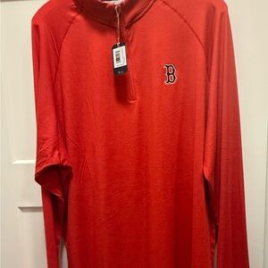 Johnny O- Boston Red Sox Freeborne Performance 1/4 Zip